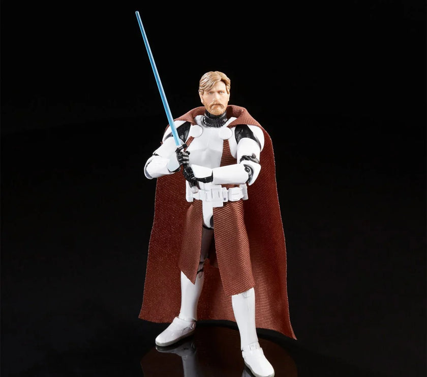 Obi-Wan Kenobi Clone Commander Action Figure Star Wars Black Series 1:12 Scale image 4