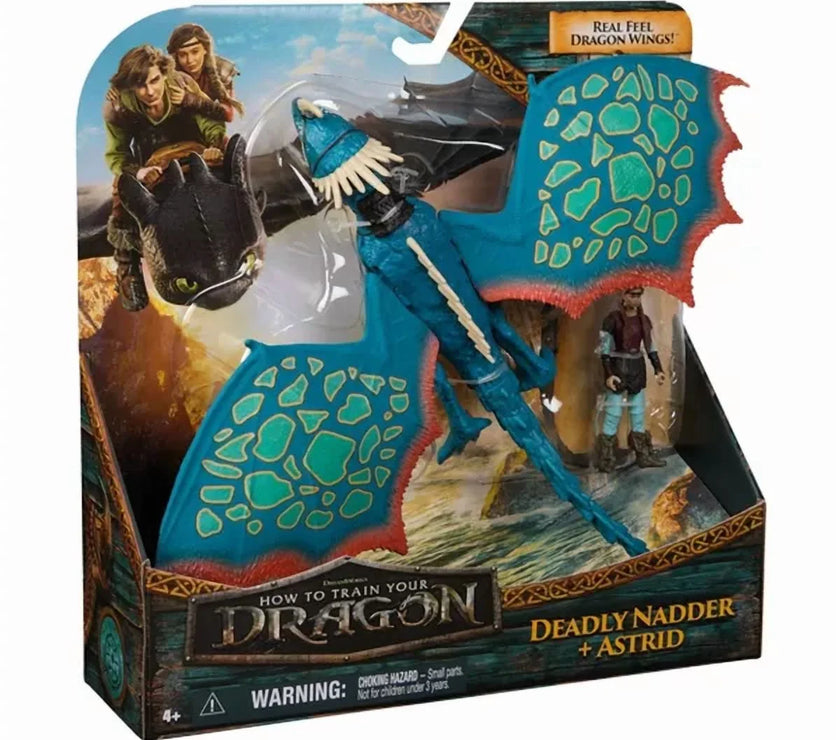 How to Train Your Dragon Toothless and Stormfly Action Figure Case of 2