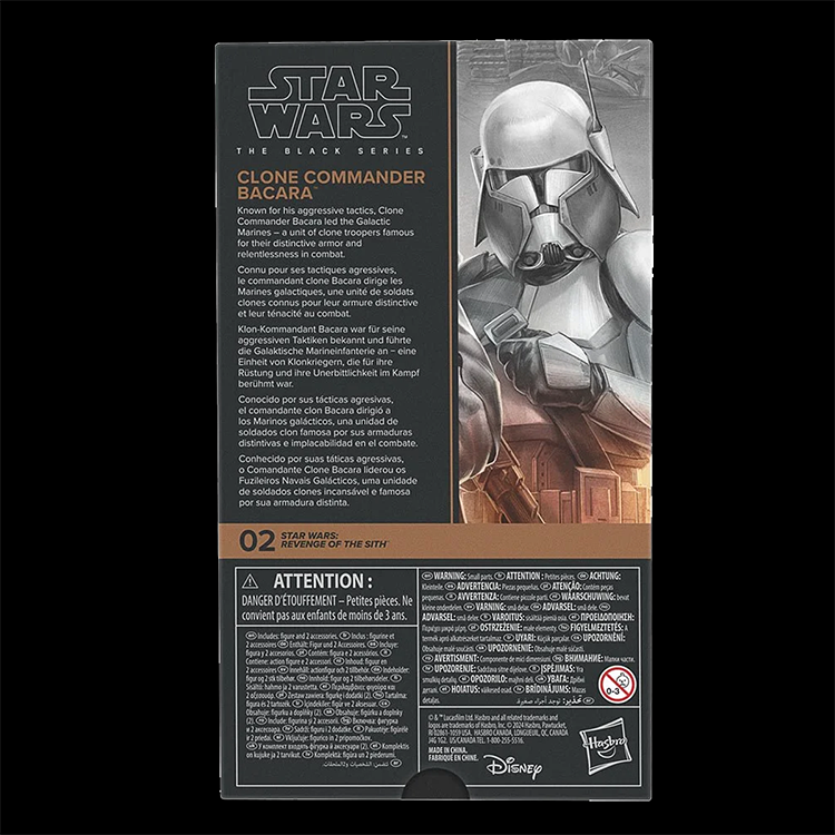 Clone Commander Bacara Action Figure Star Wars Black Series 1:12 Scale image 5