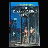 19 The Disappearing Floor (Blue Bar):  Vintage Hardy Boys Book Blue-Back image 0