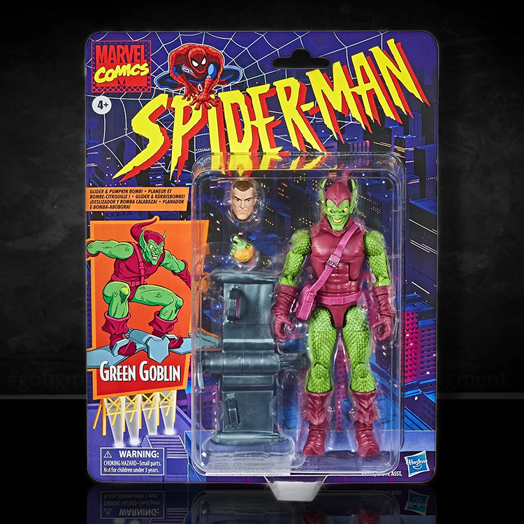Green Goblin - Spider-Man Retro Marvel  6-Inch Action Figure image 0