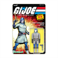 Cobra Commander Arctic GI Joe Action Figure ReAction+ 1/18 image 2