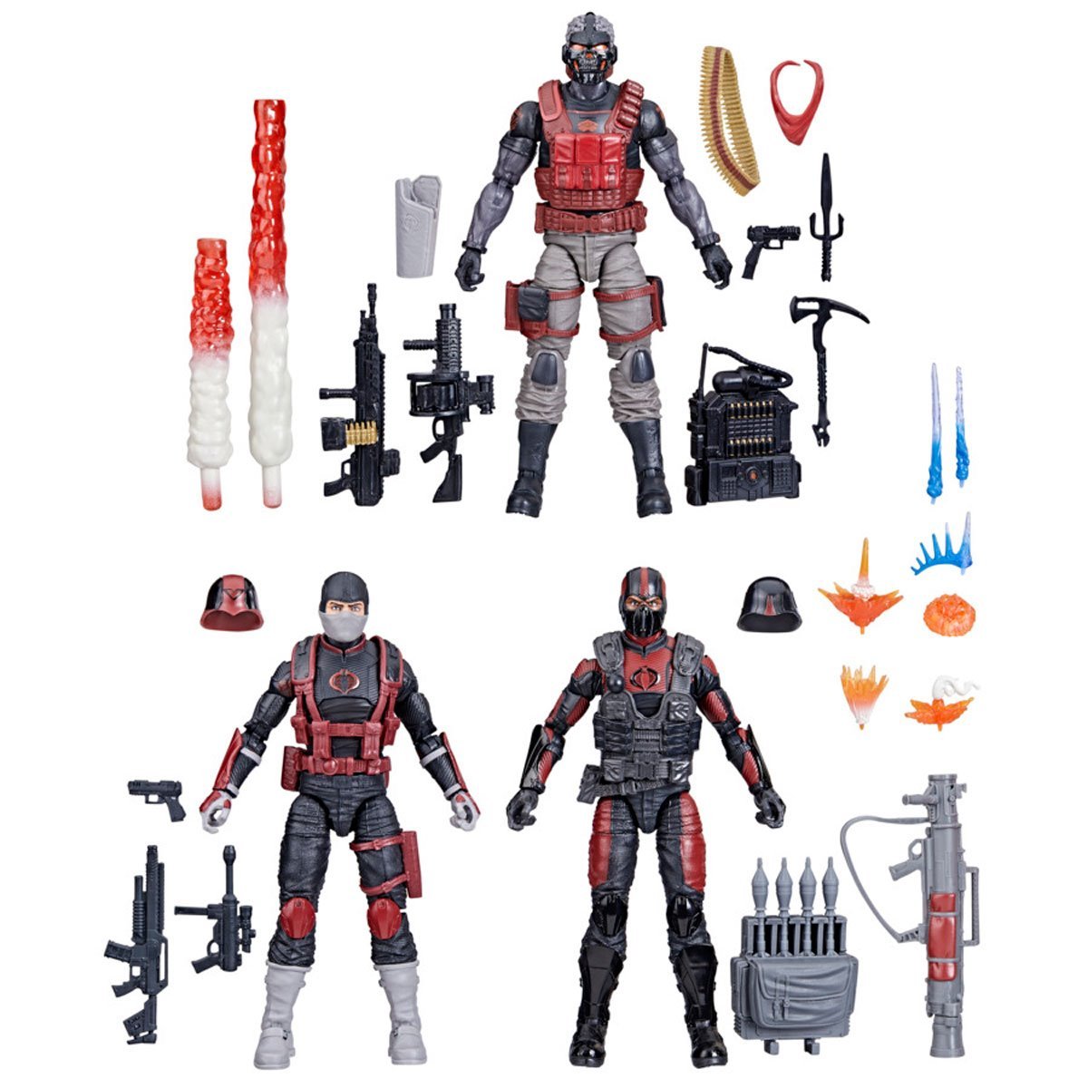 G.I. Joe Classified Series Cobra H.I.S.S. Fire Team 788 6-Inch Action Figure Set