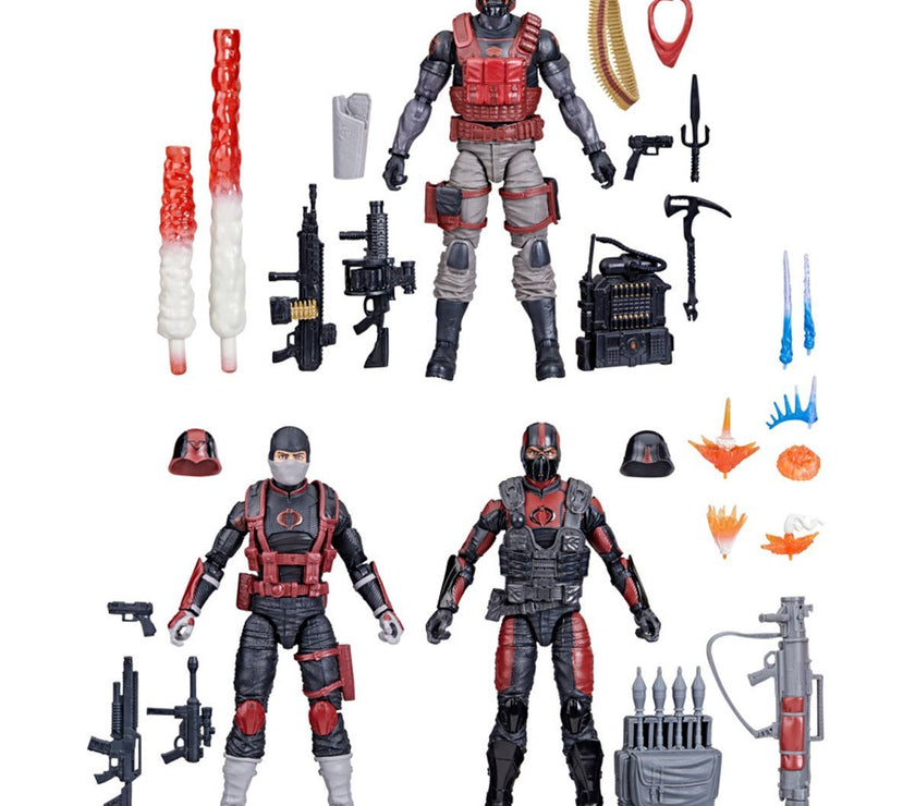 G.I. Joe Classified Series Cobra H.I.S.S. Fire Team 788 6-Inch Action Figure Set