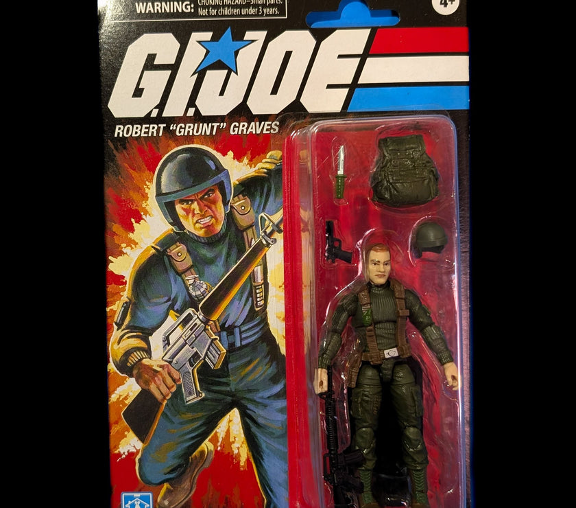 GI Joe  Robert "Grunt" Graves (O-Ring) Action Figure Hasbro image 0