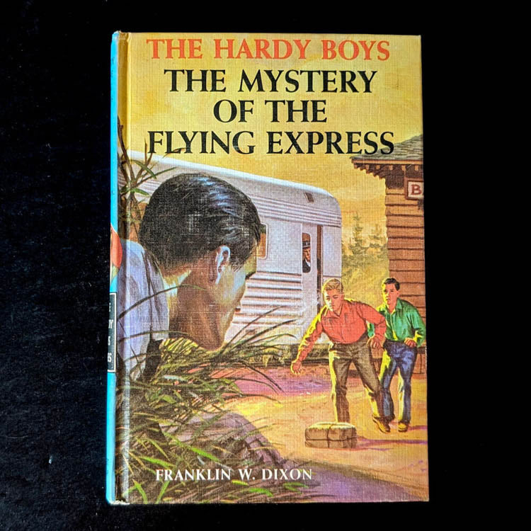 20 The Mystery of the Flying Express (1941):  Hardy Boys Book Blue-Back image 0