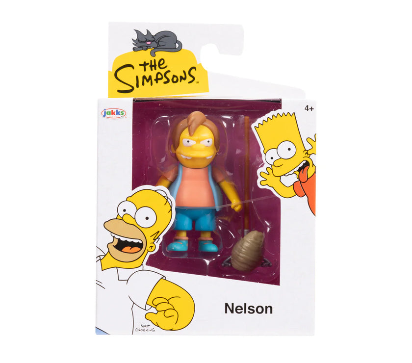 Nelson Muntz Wave 3 Action Figure The Simpsons 2.5in Scale image 2