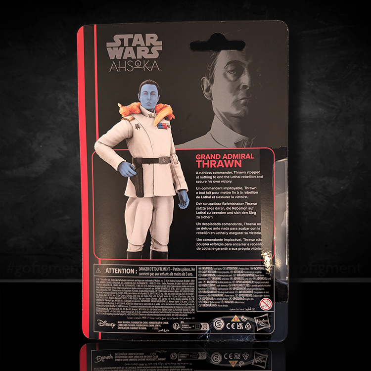 Masters of Evil - Grand Admiral Thrawn Star Wars The Black Series Action Figure image 2