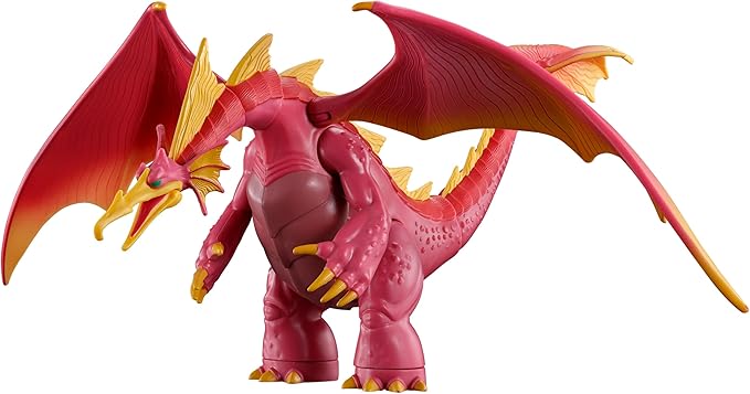 Bandai Ultraman Gigantron winged kaiju action figure in red and yellow with detailed sculpt and poseable wings