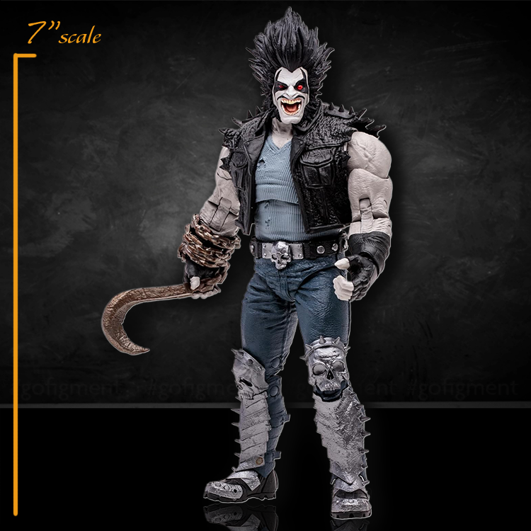 Lobo and Spacehog DC Multiverse Gold Label Action Figure 7in JLA image 9