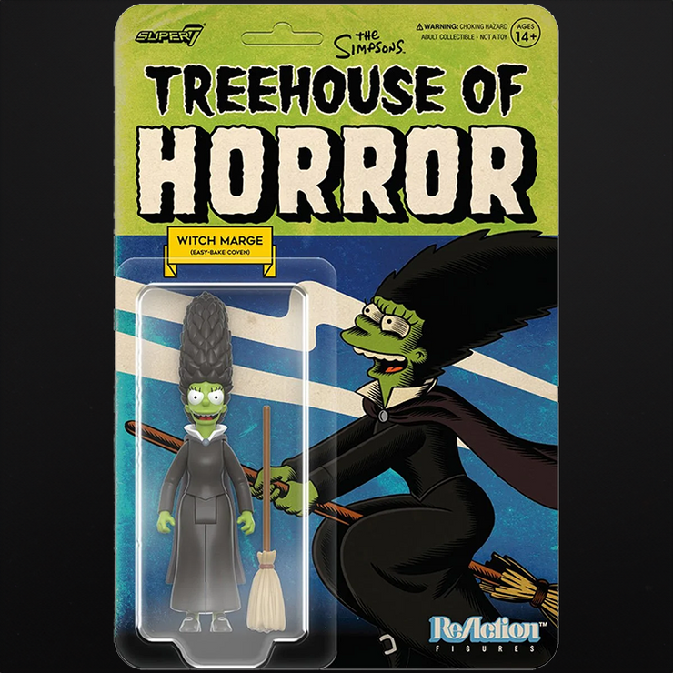 The Simpsons Marge Witch Tree House of Horror Action Figure image 0