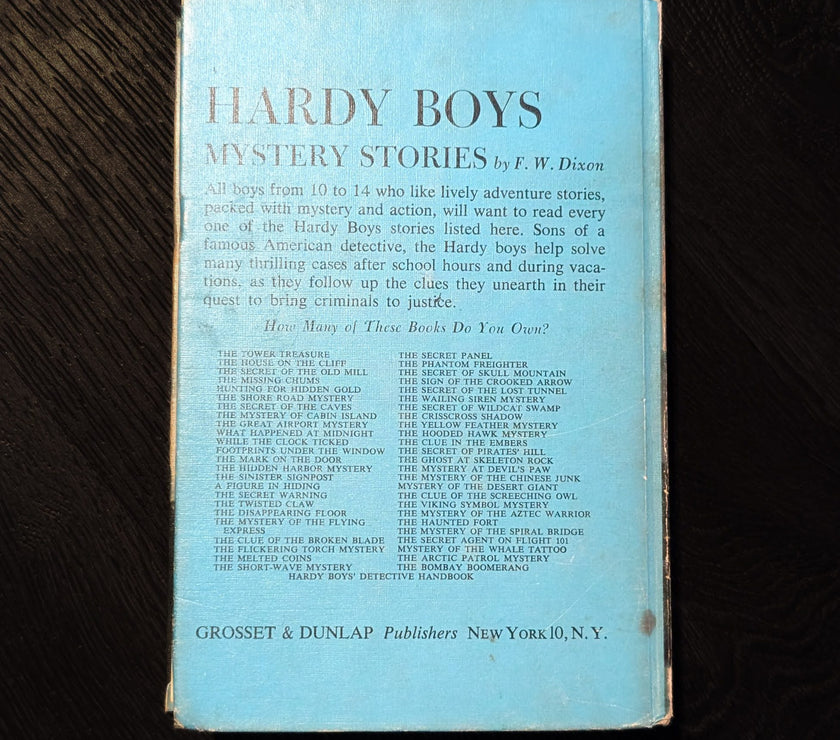 The Hardy Boys Detective Handbook  Vintage Hardy Boys Book image 1