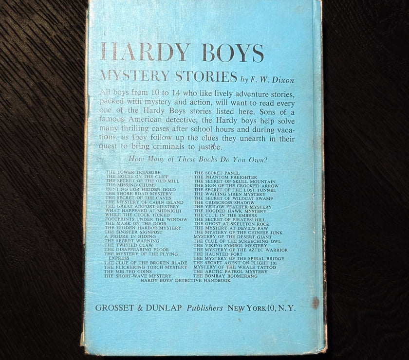 The Hardy Boys Detective Handbook  Vintage Hardy Boys Book image 1