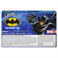 Hot Wheels Batman Die-Cast Metal Vehicle 10-Pack Case of 6 image 3