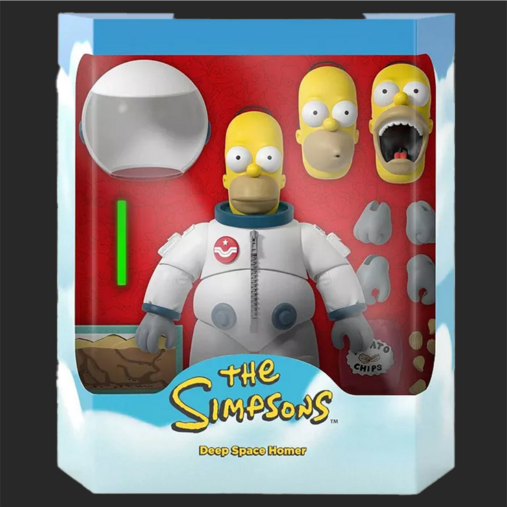Homer Simpson The Simpsons Deep Space Homer Action FigureULTIMATES! image 0