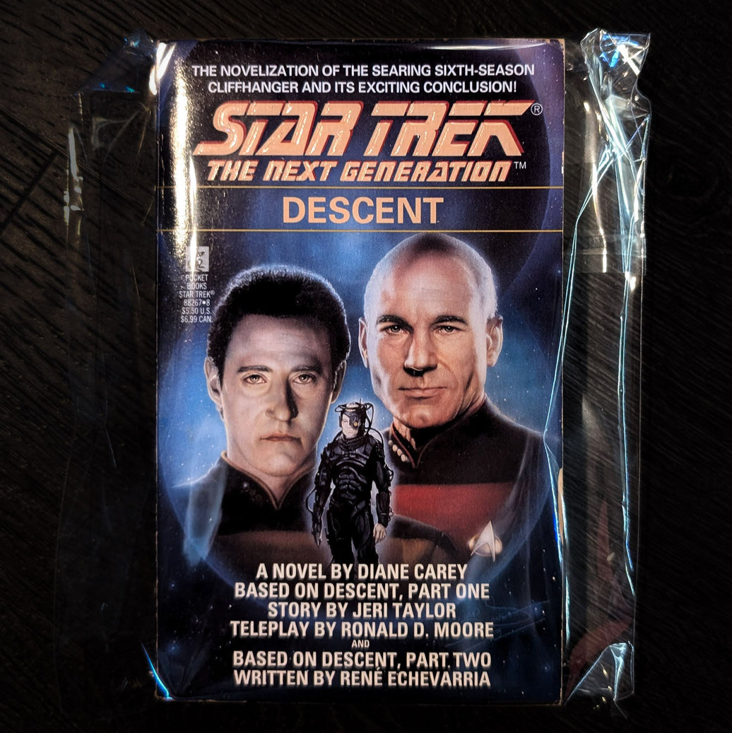 Descent: Star Trek The Next Generation Paperback Book image 0