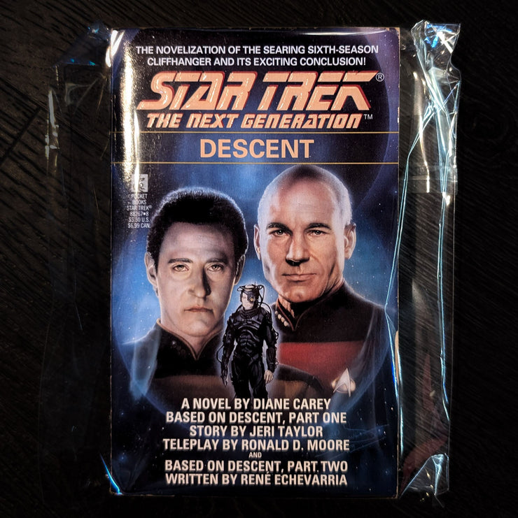 Descent: Star Trek The Next Generation Paperback Book image 0
