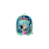 Hatsune Miku Blokees Mojipod Model Kit Diverse Music Festival Case of 6 camera themed figure in display case