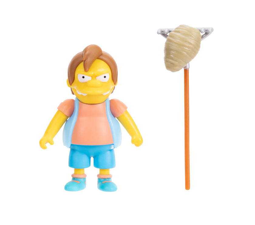 Nelson Muntz Wave 3 Action Figure The Simpsons 2.5in Scale image 1