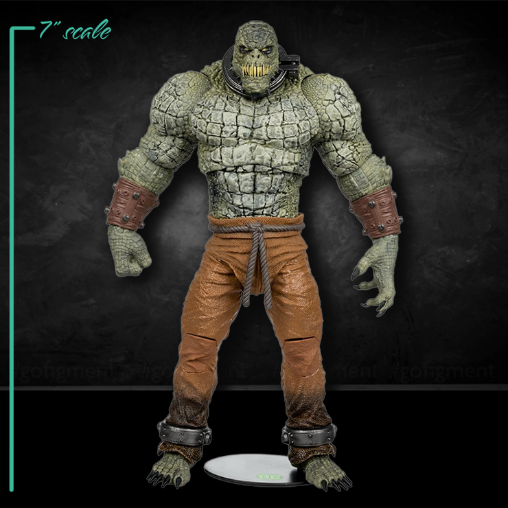 Killer Croc (Batman: Arkham Asylum) Glow in The Dark Action Figure image 1