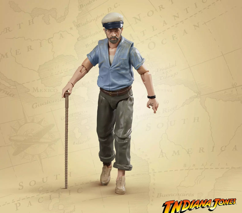 Indiana Jones (Last Crusade) and Renaldo🐍Indiana Jones Adventure Series Figures image 2