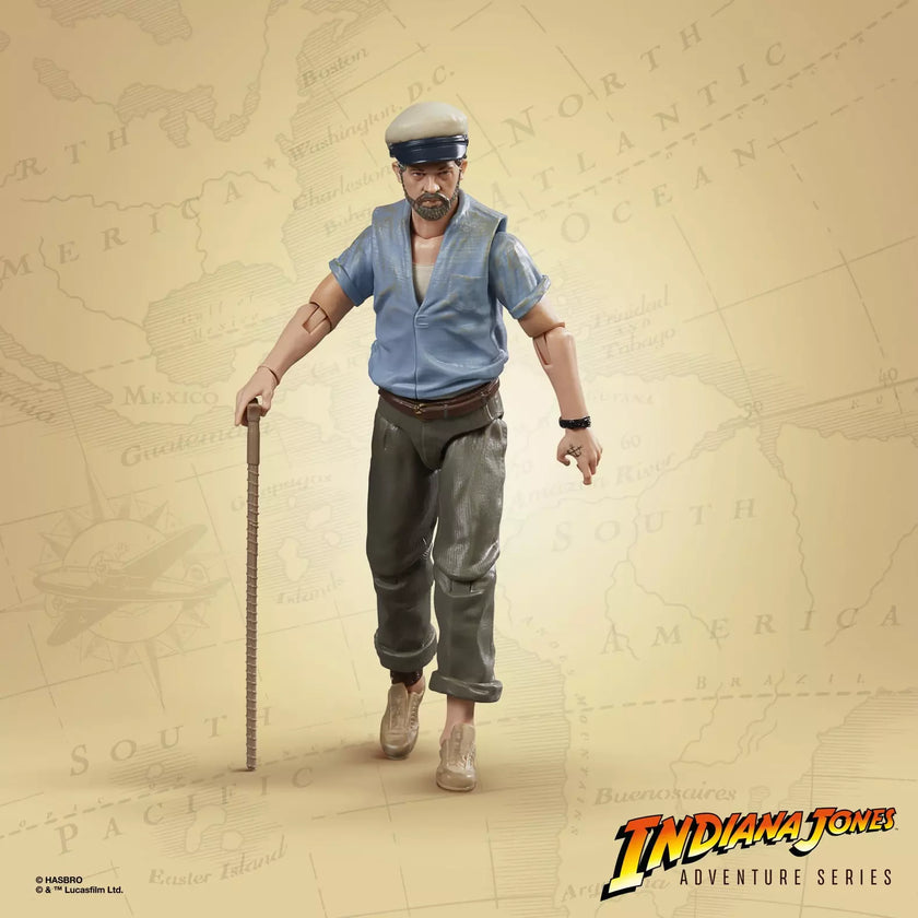 Indiana Jones (Last Crusade) and Renaldo🐍Indiana Jones Adventure Series Figures image 2