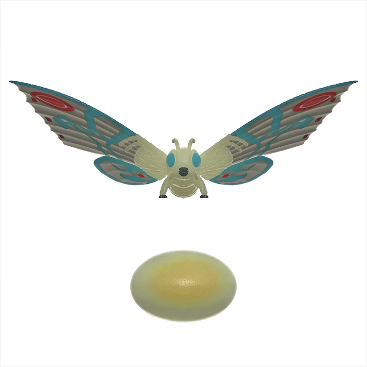 Godzilla Mothra (Glow-in-the-Dark) 3 3/4-Inch ReAction Figure image 2