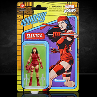 Elektra from Daredevil Marvel Legends Retro Collection 3.75" Action Figure image 0