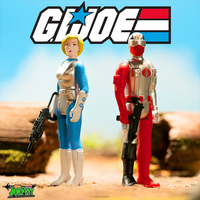 Cobra Mortal: Elite Cobra Assassin Action Figure GI Joe Reaction Plus 1:18 image 1