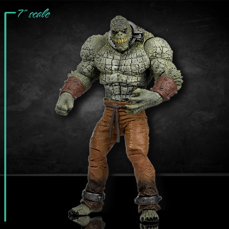 Killer Croc (Batman: Arkham Asylum) Glow in The Dark Action Figure image 4