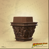 Indiana Jones 6 Figure Set with Complete Grail Knights Table Artifact image 2