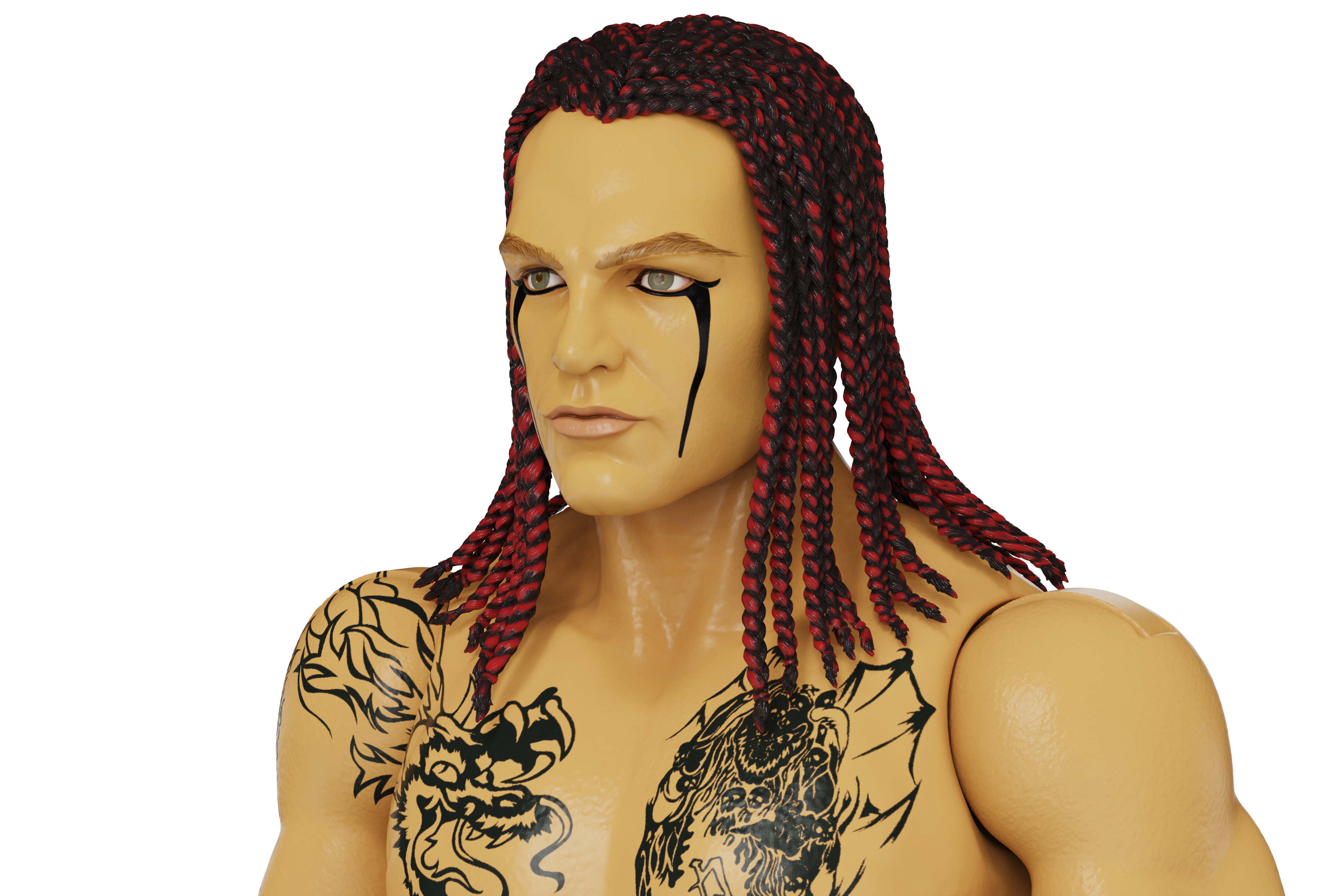 Vampiro Legends of Lucha Libre Fanaticos 6" Action Figure – Classic 90s Era (1:12 Scale)