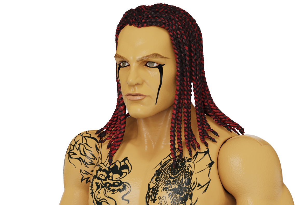 Vampiro Legends of Lucha Libre Fanaticos 6" Action Figure – Classic 90s Era (1:12 Scale)