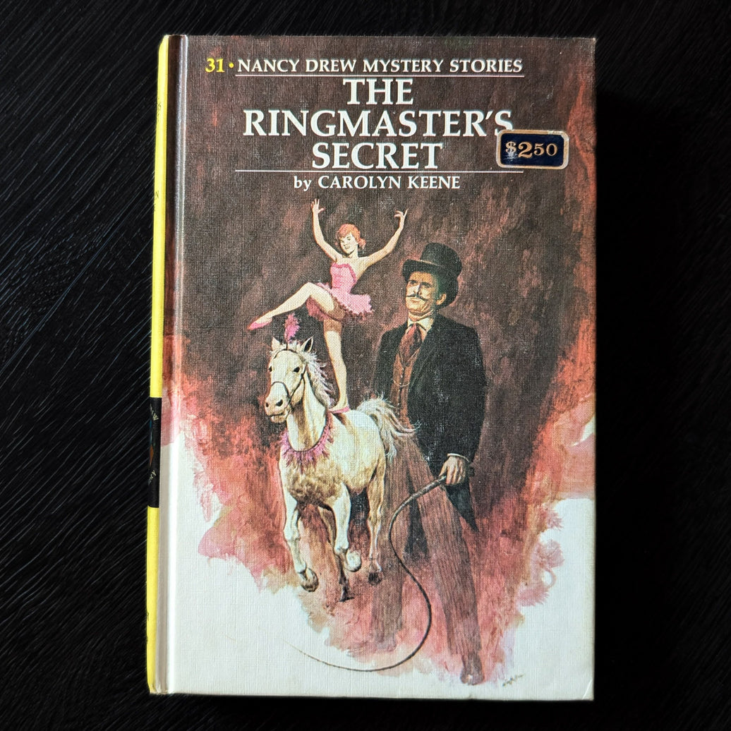 31 The Ringmaster's Secret Nancy Drew Book -1953/1974 Yellow Number image 0
