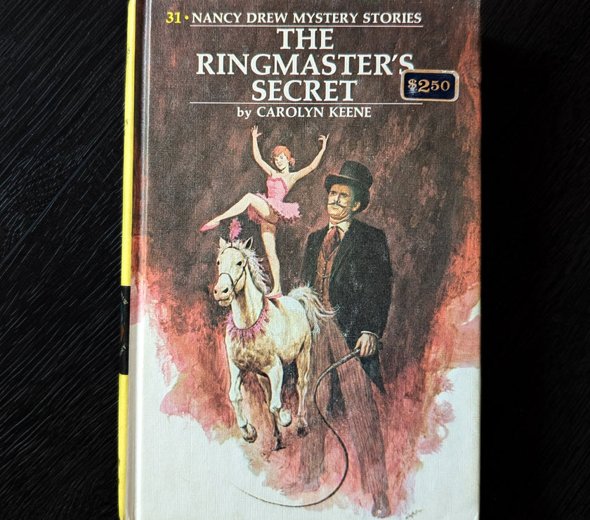 31 The Ringmaster's Secret Nancy Drew Book -1953/1974 Yellow Number image 0