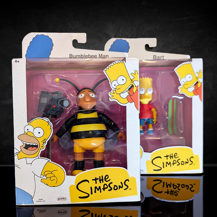 Bumblebee Man and Bart Simpson Combo Wave 4 Action Figure The Simpsons 5in image 0