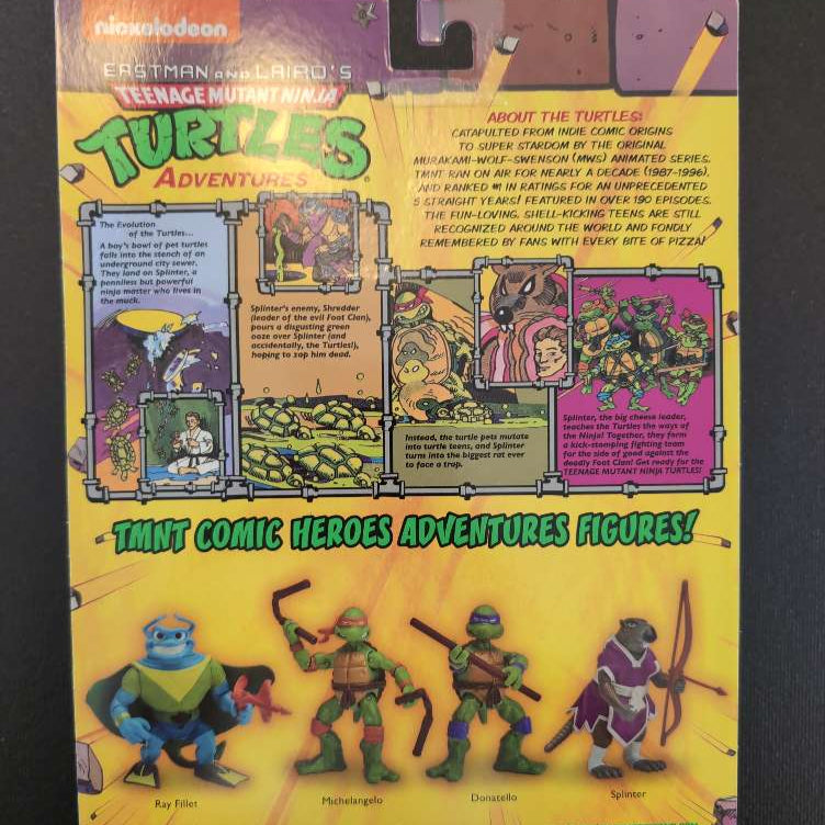Ray Fillet Teenage Mutant Ninja Turtles Adventures Action Figure image 1