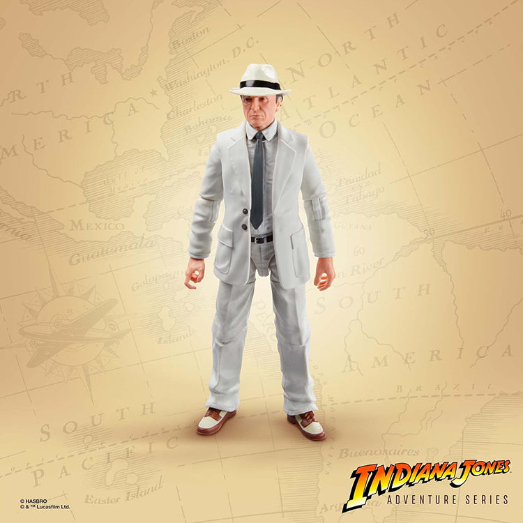 Renee Belloq Indiana Jones Adventure Series LOOSE Action Figure image 2