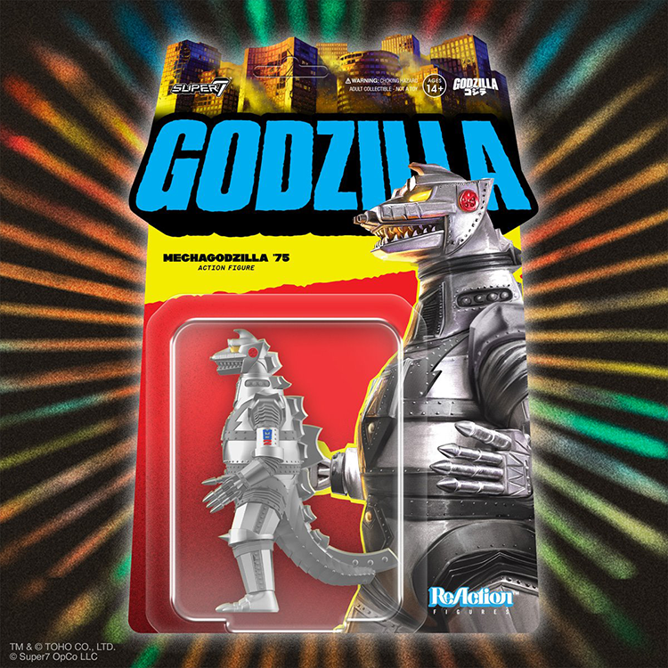 Mechagodzilla 1975 Toho 3.75" Super7 Reaction Action Figure image 2