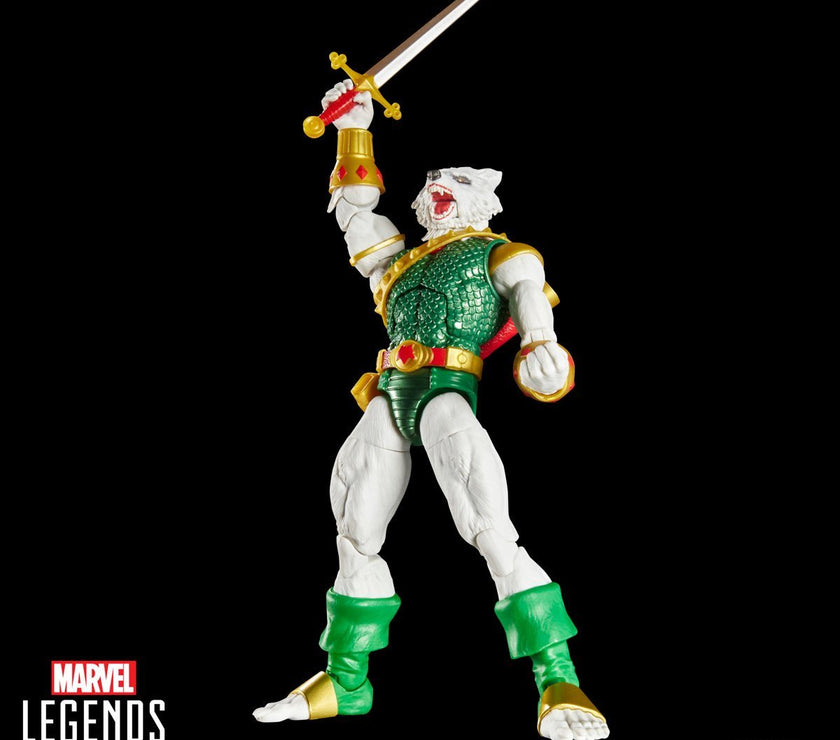 Spider-Man Marvel Legends Magic: The Gathering Man-Wolf 6-Inch Action Figure with Card