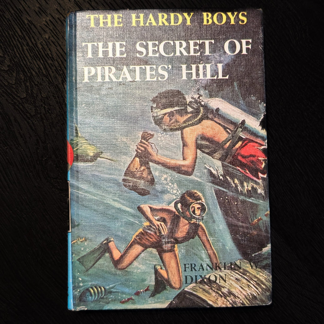 36 The Secret of Pirates Hill (1956 Brown)  Hardy Boys Book image 0