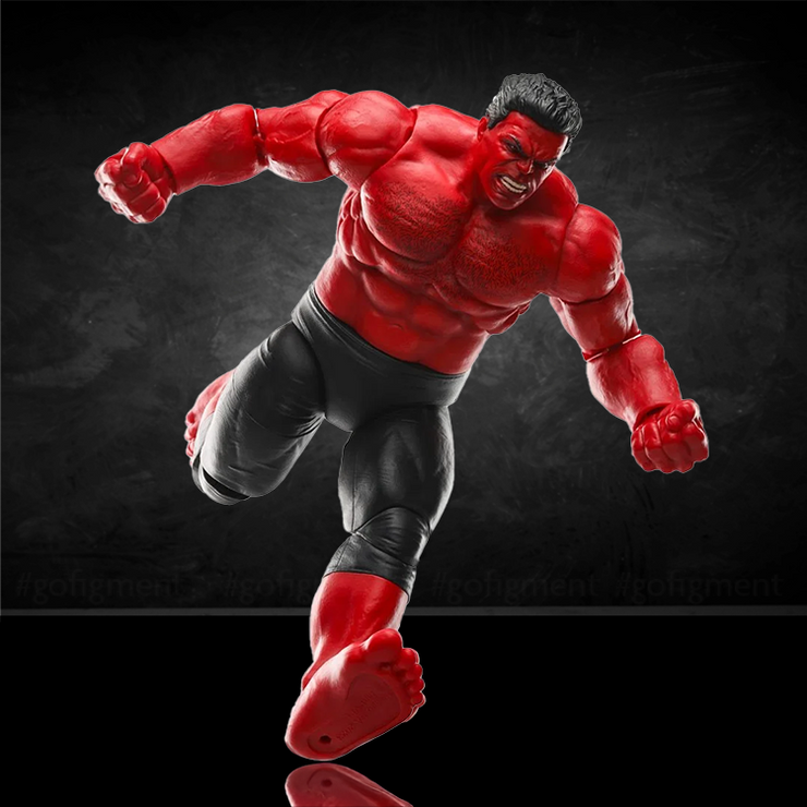 Red Hulk Marvel Legends 6" Action Figure Brave New World image 6