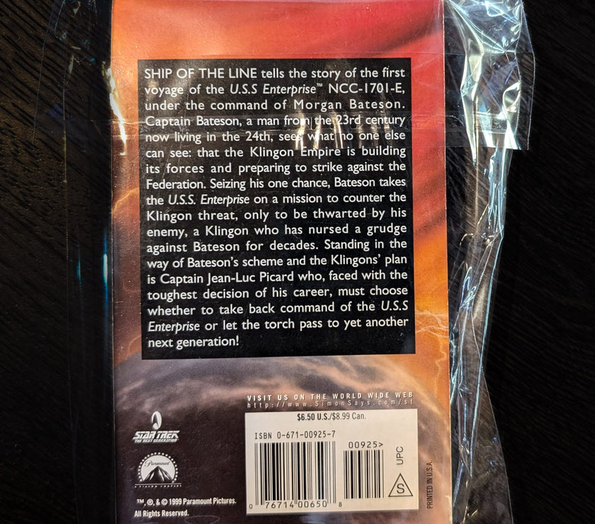 Kahless: Star Trek The Next Generation Paperback Book image 1