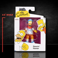 Selma and Dancing Homer COMBO Wave 3 Action Figure The Simpsons 2.5in Scale image 2