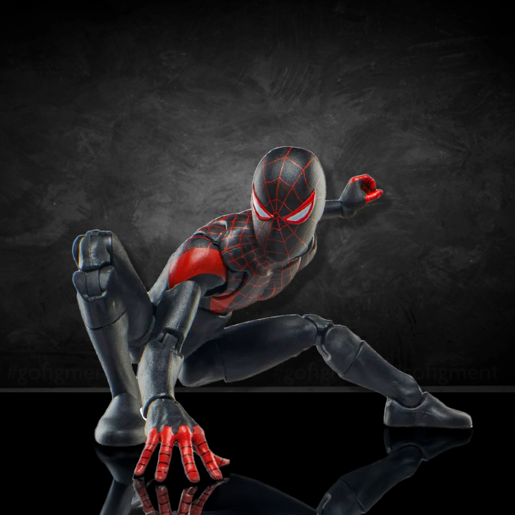 Miles Morales (SH)-Marvel Ultimate Spiderman Comics-Inspired 6 inchAction Figure image 1