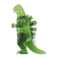 Godzilla Semi Clear Green ReAction Action Figure Super7 1:18 image 3