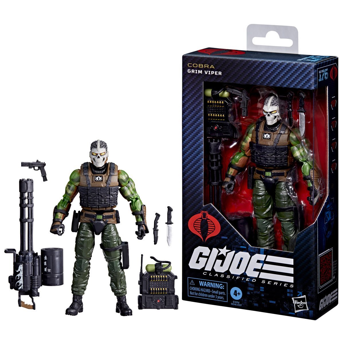 G.I. Joe Classified Series Grim Viper 6-Inch Action Figure with Accessories