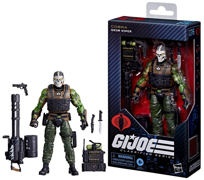 G.I. Joe Classified Series Grim Viper 6-Inch Action Figure with Accessories