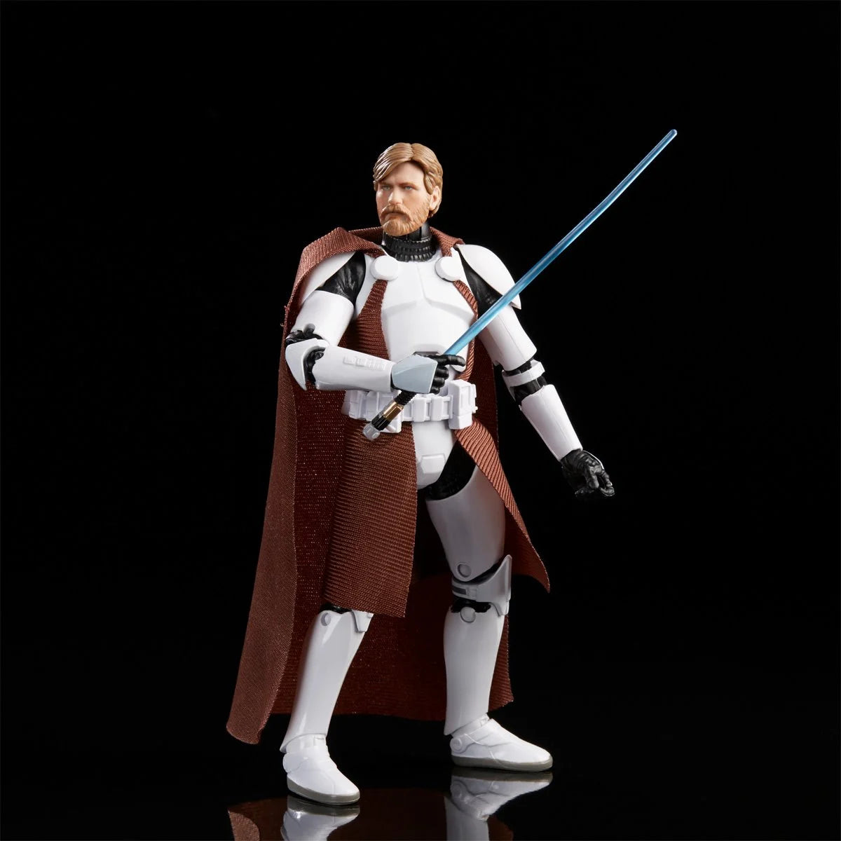 Obi-Wan Kenobi Clone Commander Action Figure Star Wars Black Series 1:12 Scale image 1