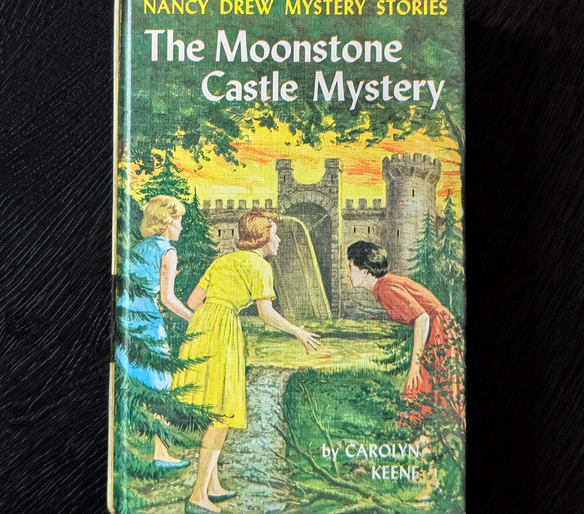 40 The Moonstone Castle Mystery Nancy Drew Mystery Books -1963 image 0